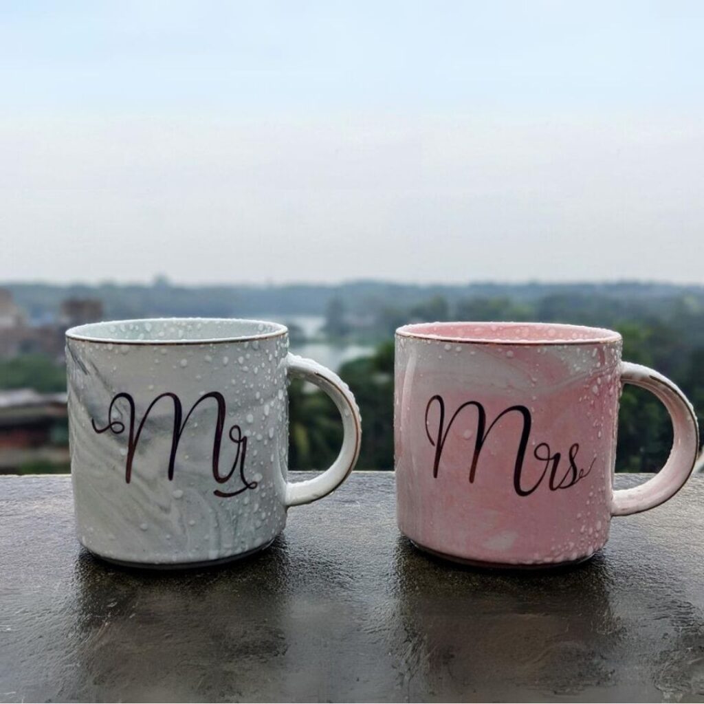 Mr. & Mrs. Cup Set-1
