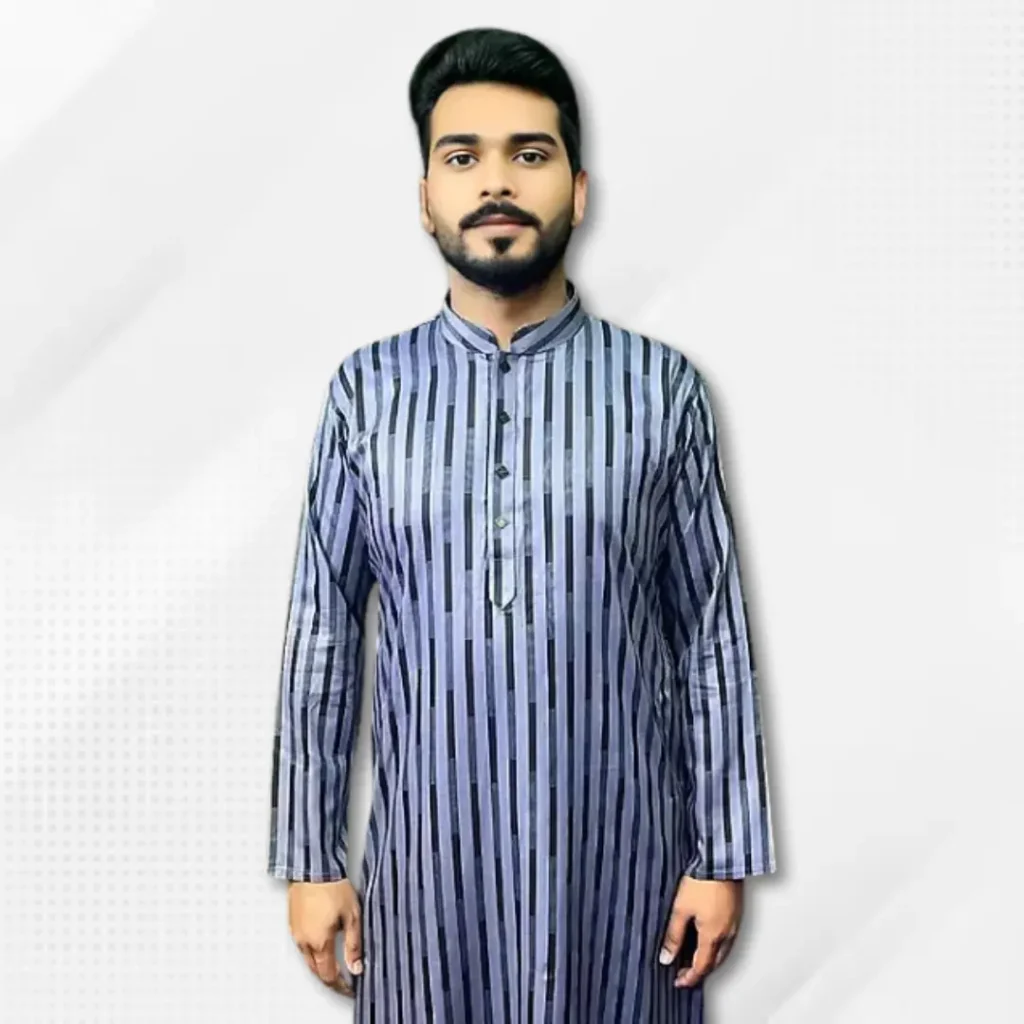 Men’s Smart Printed Panjabi-S182