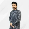 Men’s Smart Printed Panjabi-S186