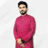 Men’s Smart Printed Panjabi-S187