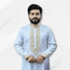 Men’s Embroidery White Panjabi-235