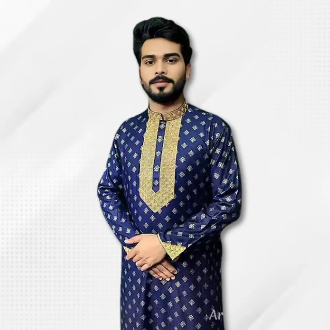 Men’s Embroidery Panjabi-S63